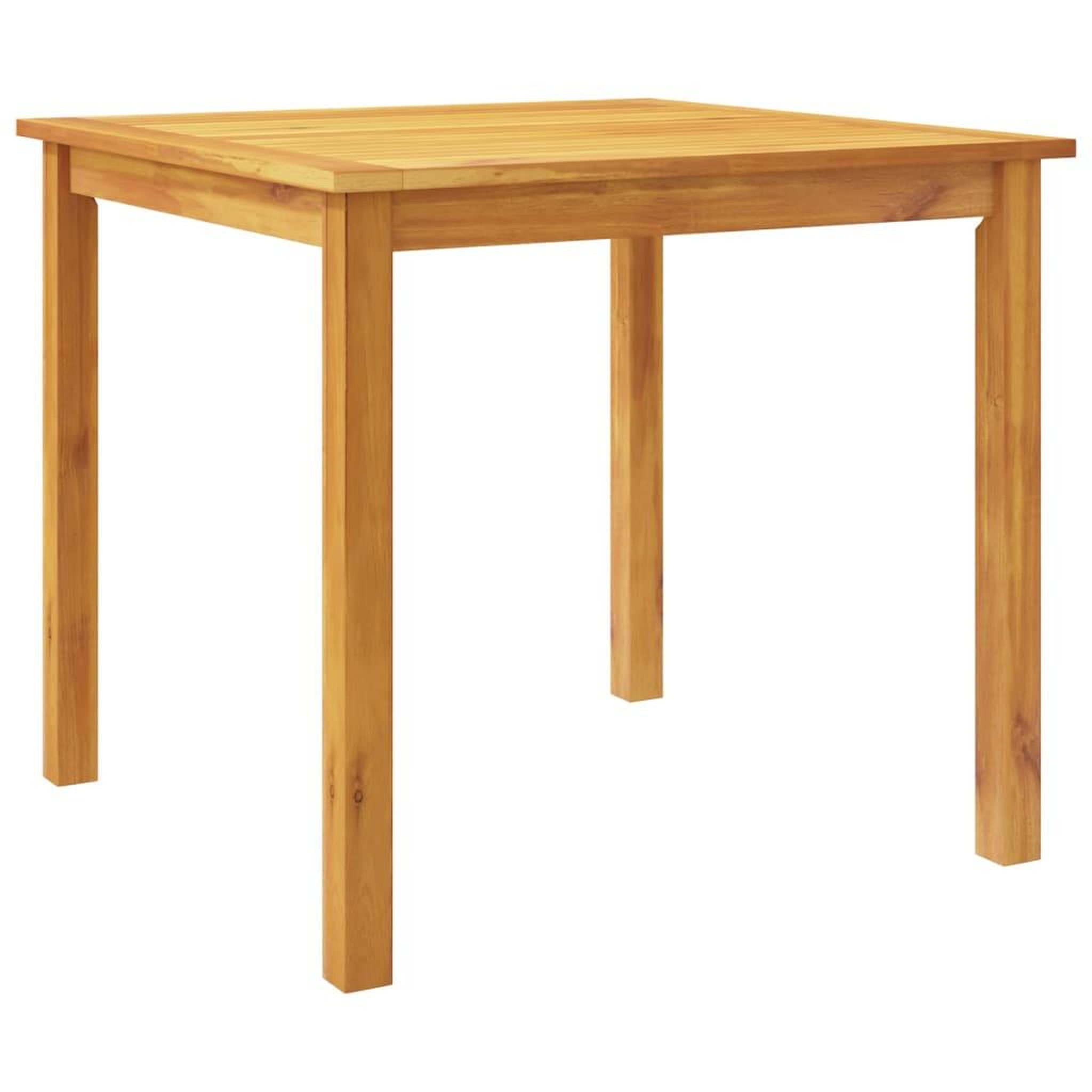 Voir la diapositive 3 : VIDAXL Ensemble a manger de jardin 5 pcs Bois d'acacia solide
