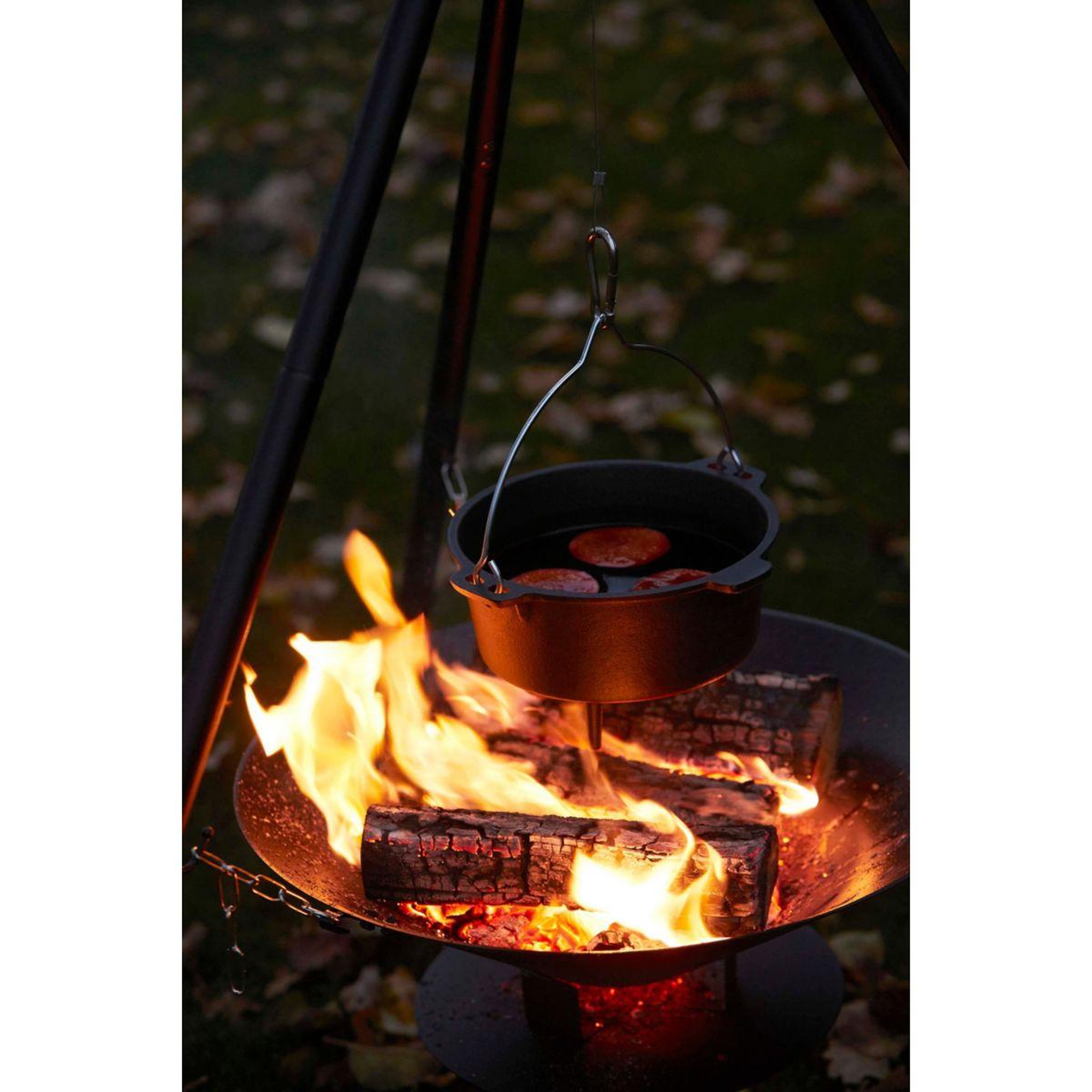 Voir la diapositive 4 : BARBECOOK Cocotte barbecue en fonte émaillée 3l bc-woo-6008