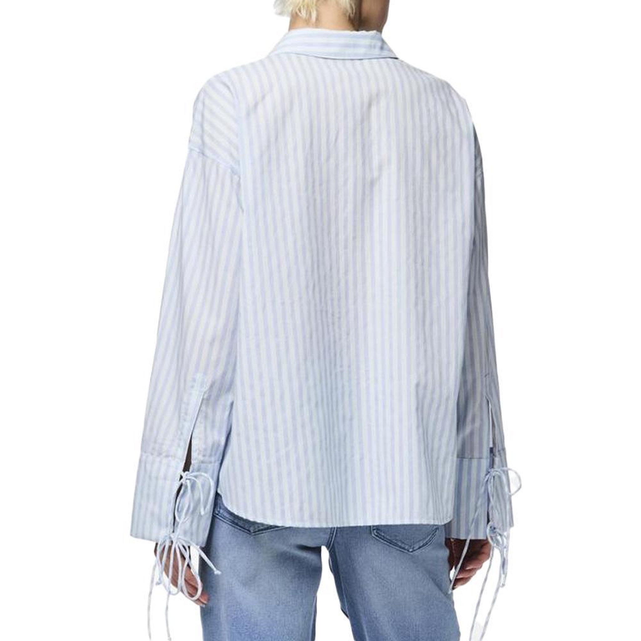 Voir la diapositive 2 : Pieces Chemise  à rayures Femme Pieces Sage