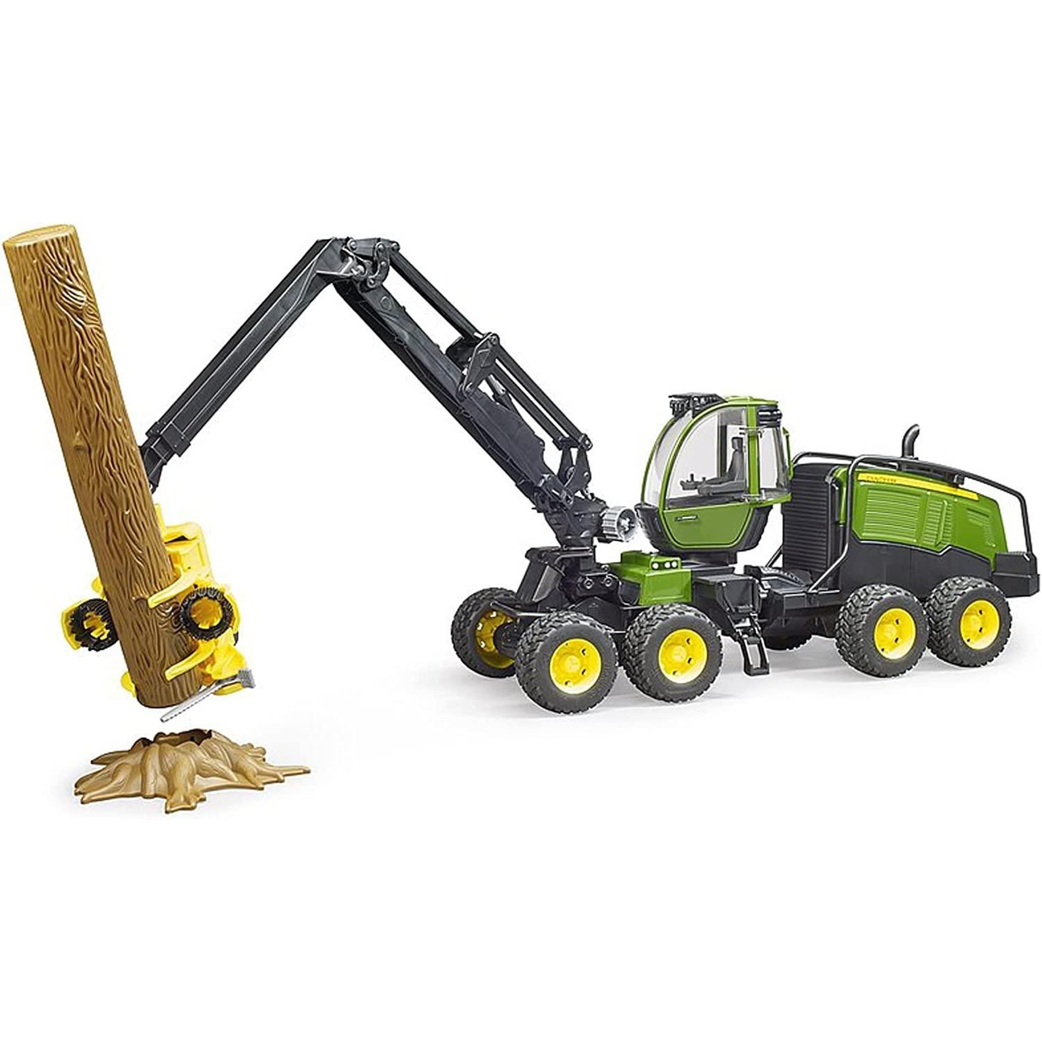 Voir la diapositive 3 : Bruder Abatteuse Bruder John Deere 1270G avec tronc