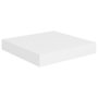Voir la diapositive 4 : VIDAXL Etageres murales flottantes 2 pcs blanc 23x23,5x3,8 cm MDF