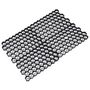 Voir la diapositive 4 : VIDAXL Grilles d'herbe 16 pcs noir 60x40x3 cm plastique