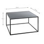 Voir la diapositive 5 : Paris Prix Table d'Appoint Design  Lirola  70cm Noir