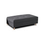 Voir la diapositive 4 : LISA DESIGN Rune - canapé d'angle - avec pouf d'appoint - 4 places - style scandinave - droit