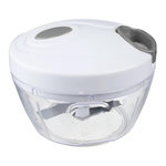 FIVE Hachoir Manuel à Fil en Inox  Bicolore  12cm Blanc & Gris