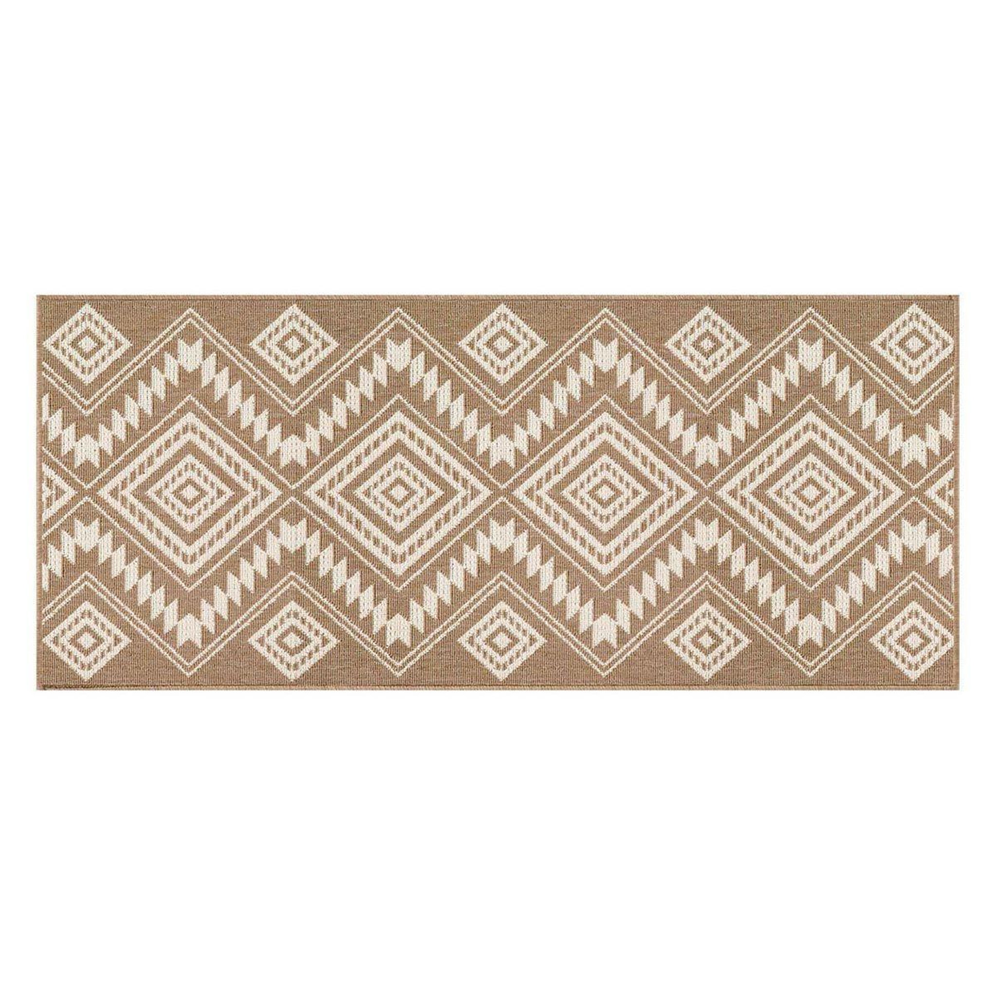 Voir la diapositive 1 : Douceur d'Intérieur Tapis multi-usage déco  lexy  50x120cm naturel