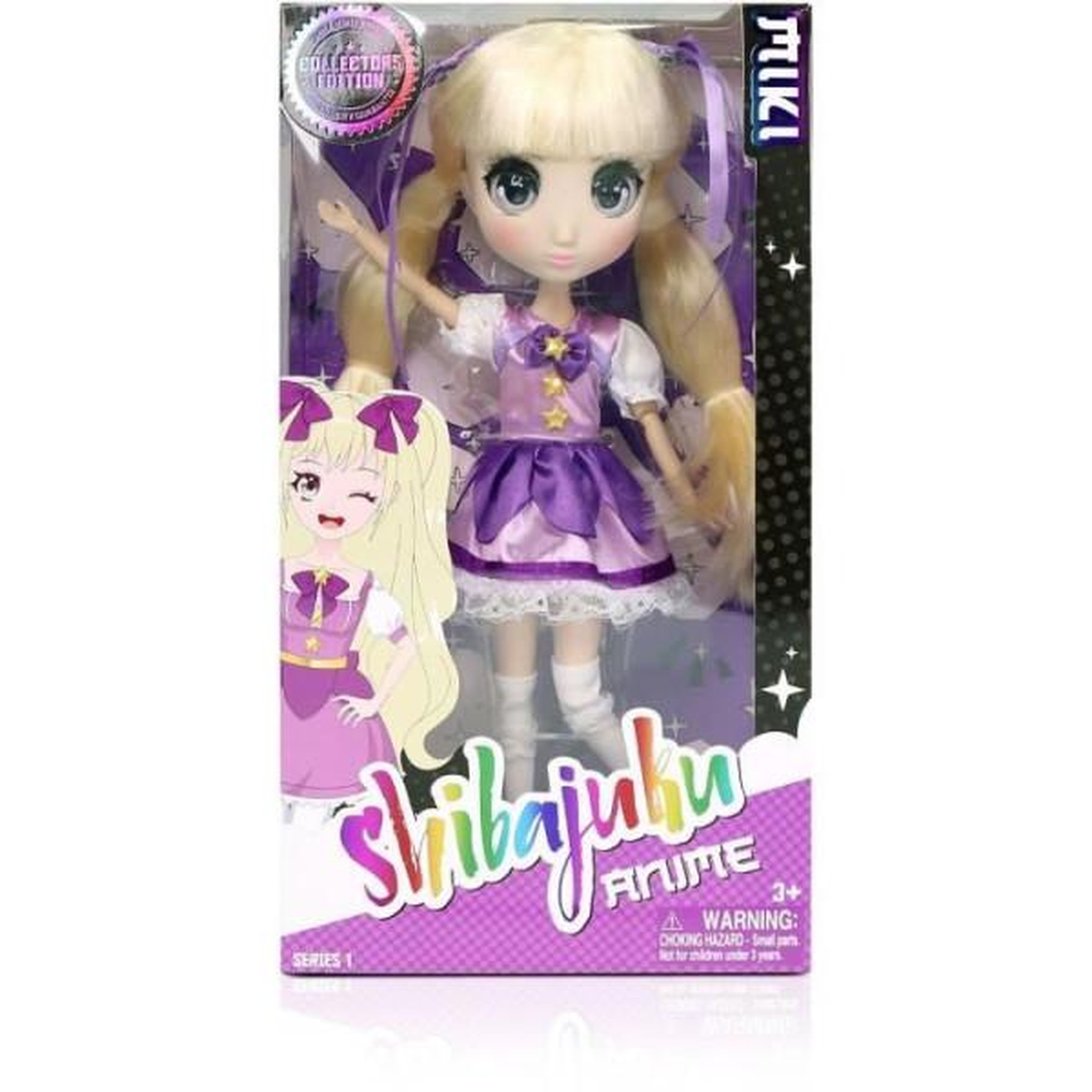 Voir la diapositive 3 : BANDAI Grande Poupée Kawai style Japon 30 cm - Poupée Miki - BANDAI - Licence Officielle Shibajuku Anime
