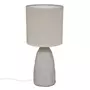 Lampe à Poser Design  Jim  36cm Beige Lin