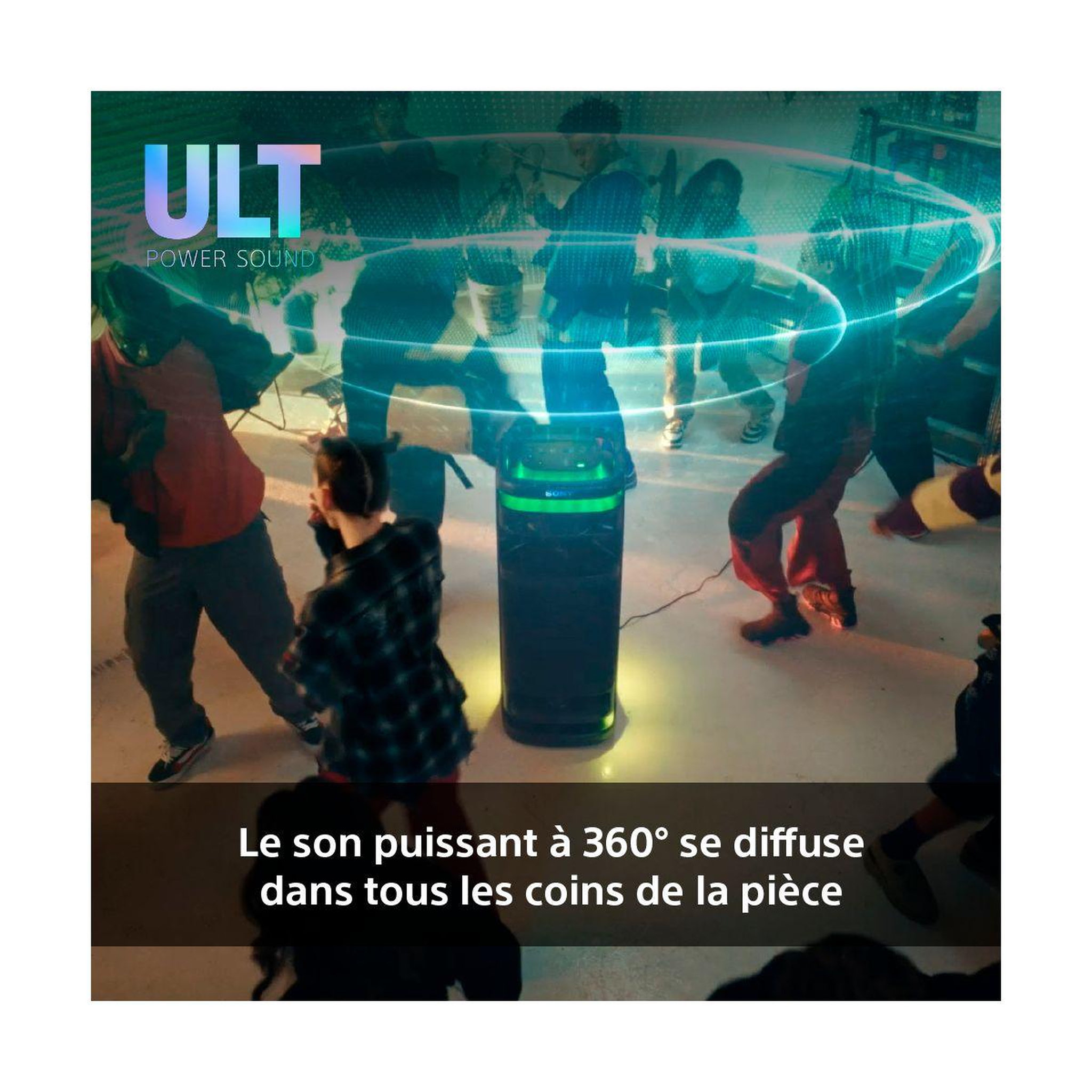 Voir la diapositive 5 : SONY Enceinte sono ULT TOWER 10 Noir
