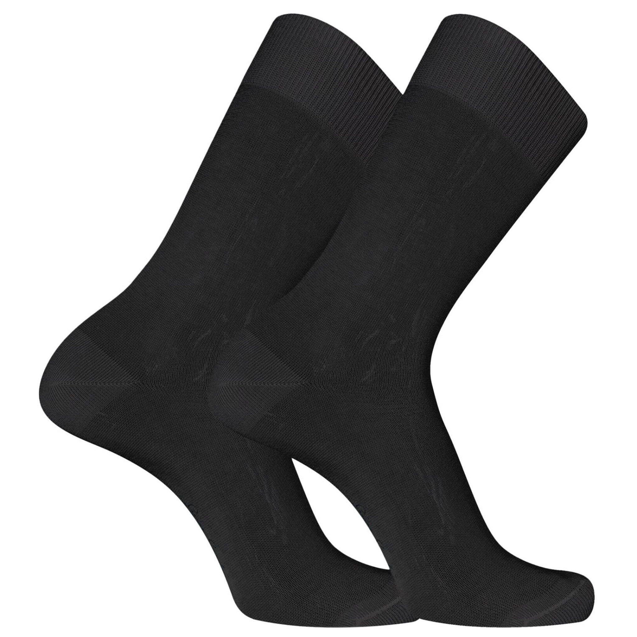 Voir la diapositive 1 : PIERRE CARDIN Paire de chaussettes de ville en Fil d'Ecosse modèle 0110
