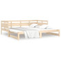 Voir la diapositive 5 : VIDAXL Lit coulissant sans matelas bois de pin massif 2x(90x190) cm