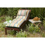 Voir la diapositive 2 : Coussin pour bain de soleil flocons MANON