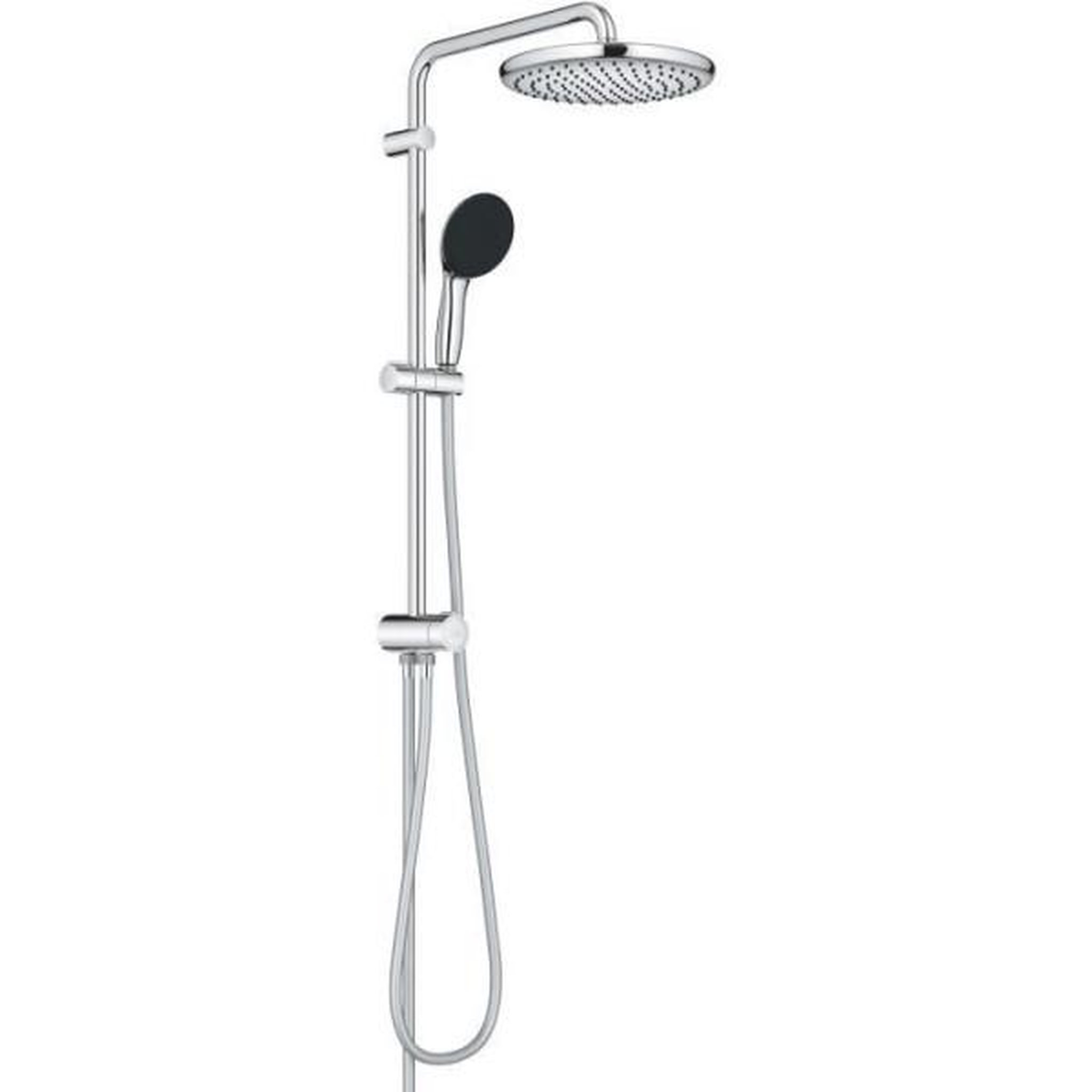Grohe Colonne de douche avec inverseur manuel - economie d'eau - grohe vitalio start system 250 - chromé - 26680001