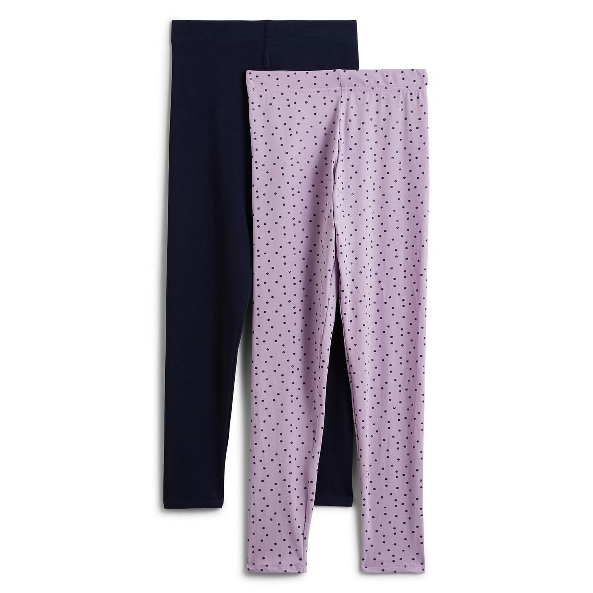 INEXTENSO Lot de 2 leggings fille