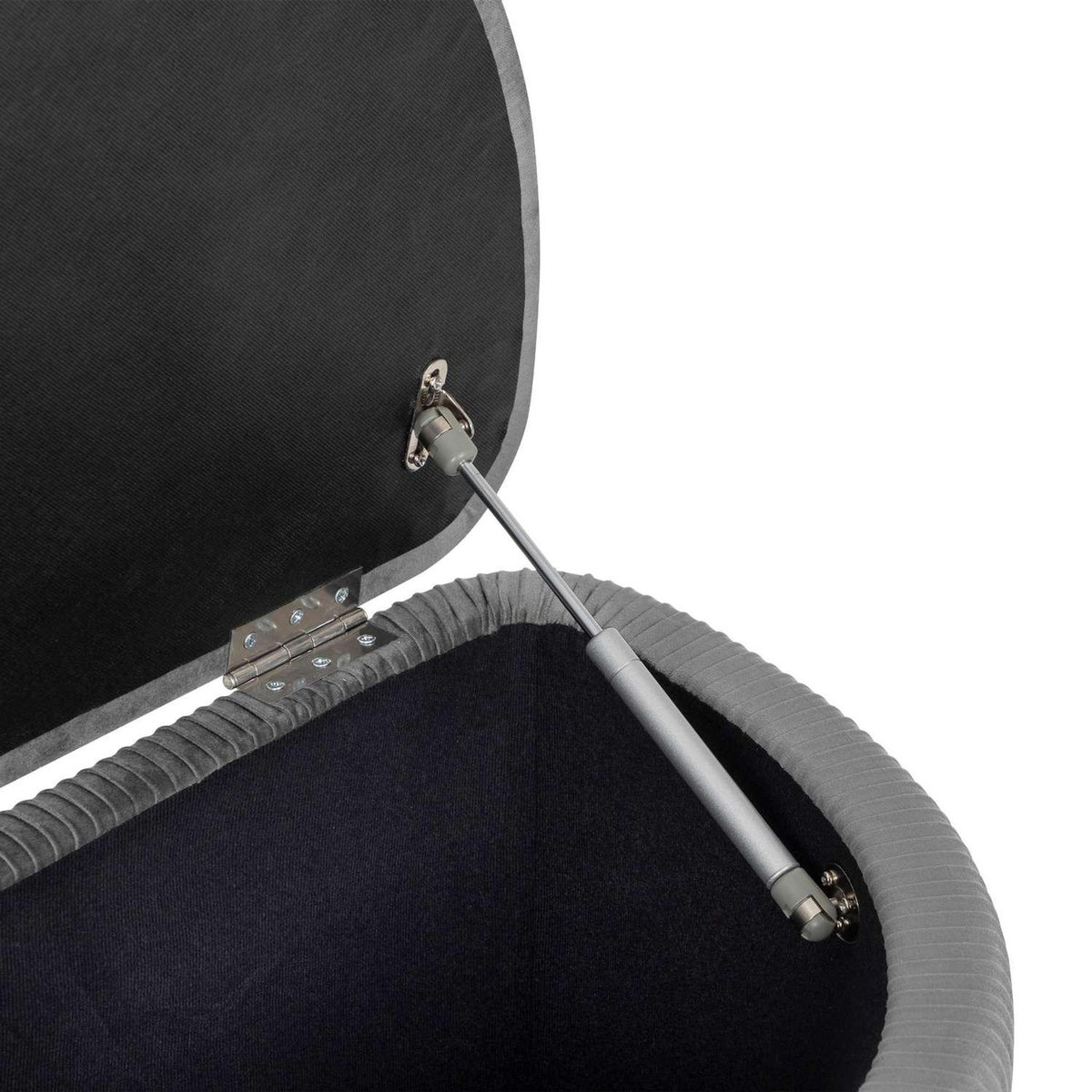 ATMOSPHERA Banc de rangement en velours SOLARO