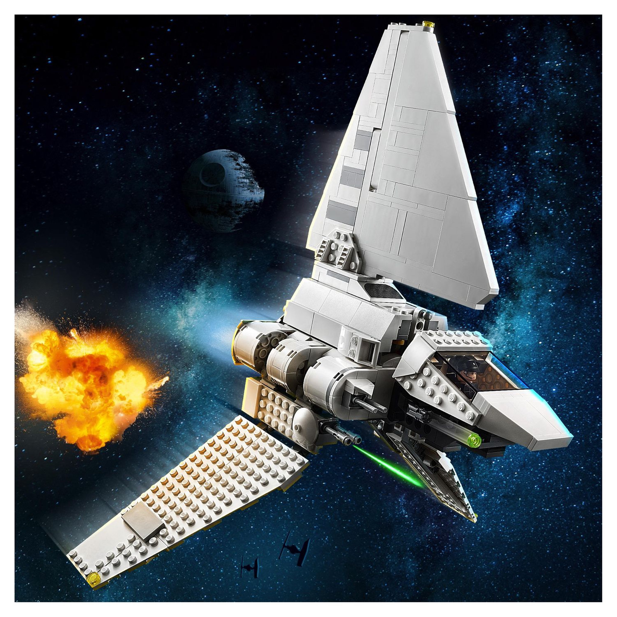Voir la diapositive 6 : LEGO Star Wars 75302 La Navette Impériale, Jouet, Minifigurines Luke Skywalker, Dark Vador