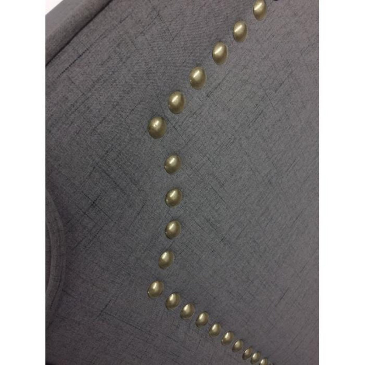 Paris Prix Tête de Lit  Design en Tissu  Selena  140cm Gris