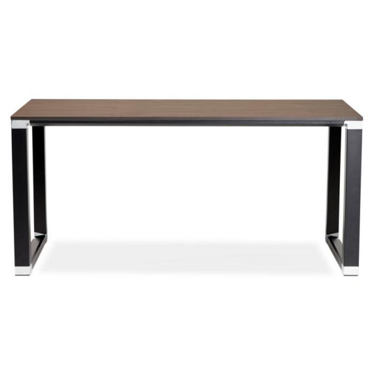Paris Prix Bureau Design  Hovik  160cm Noyer & Noir