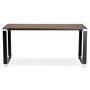 Voir la diapositive 2 : Paris Prix Bureau Design  Hovik  160cm Noyer & Noir