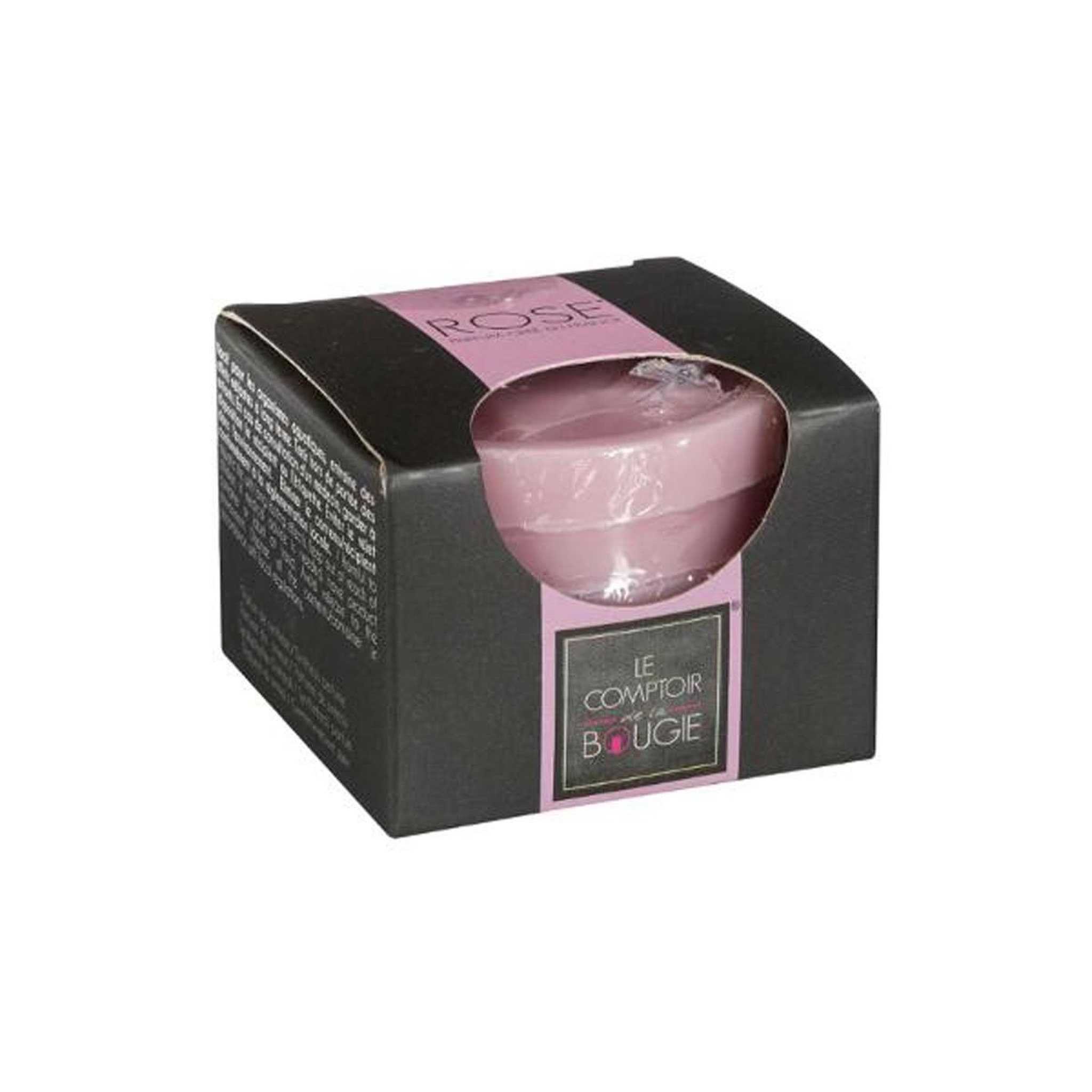 Voir la diapositive 2 : COMPTOIR DE LA BOUGIE Lot de 5 cires parfumées à brûler  etoile  45g rose