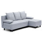 Voir la diapositive 2 : Paris Prix Canapé d'Angle Convertible  Eloy  198cm Gris