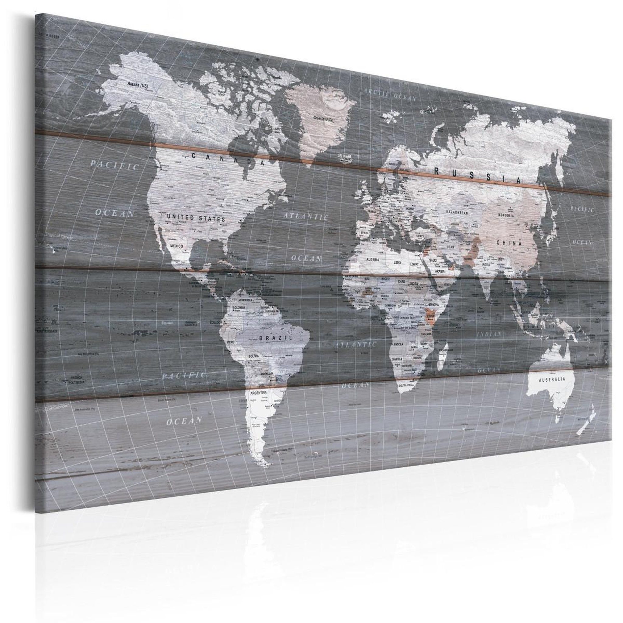 Paris Prix Tableau imprimé  the grey earth. Coloris disponibles : Multicolore