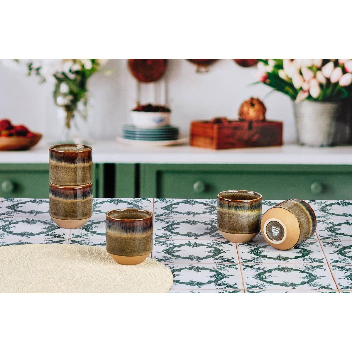 BJORN Tasse GENESIS 15cl - 6 pièces - Basalte