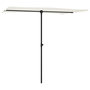 Voir la diapositive 3 : VIDAXL Parasol de jardin avec mat en aluminium 2x1,5 m Blanc sable