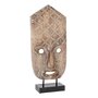 Paris Prix Statuette Déco  Masque Primitif  60cm Naturel