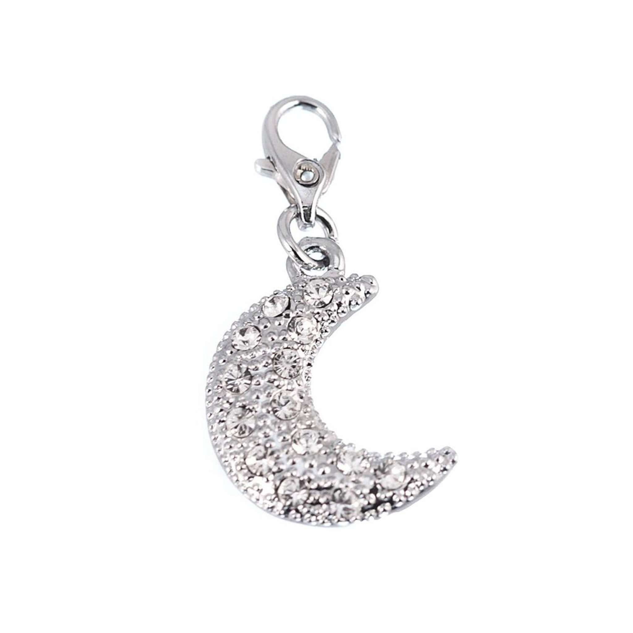 SC CRYSTAL Charm Lune strass SC Crystal