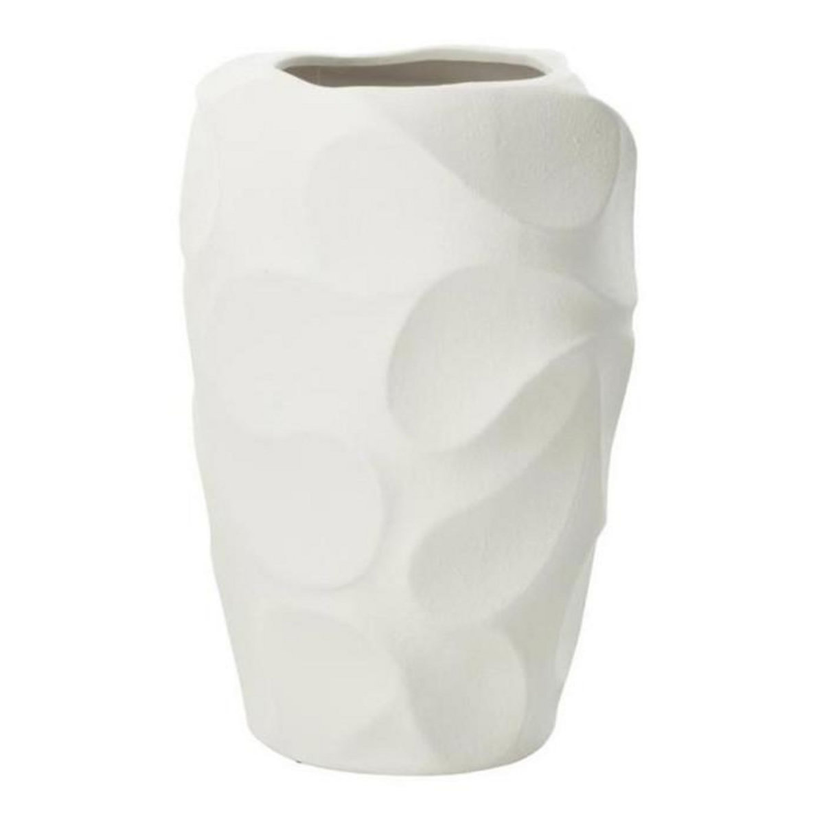 Paris Prix Vase Design en Argile  Mirena  43cm Blanc