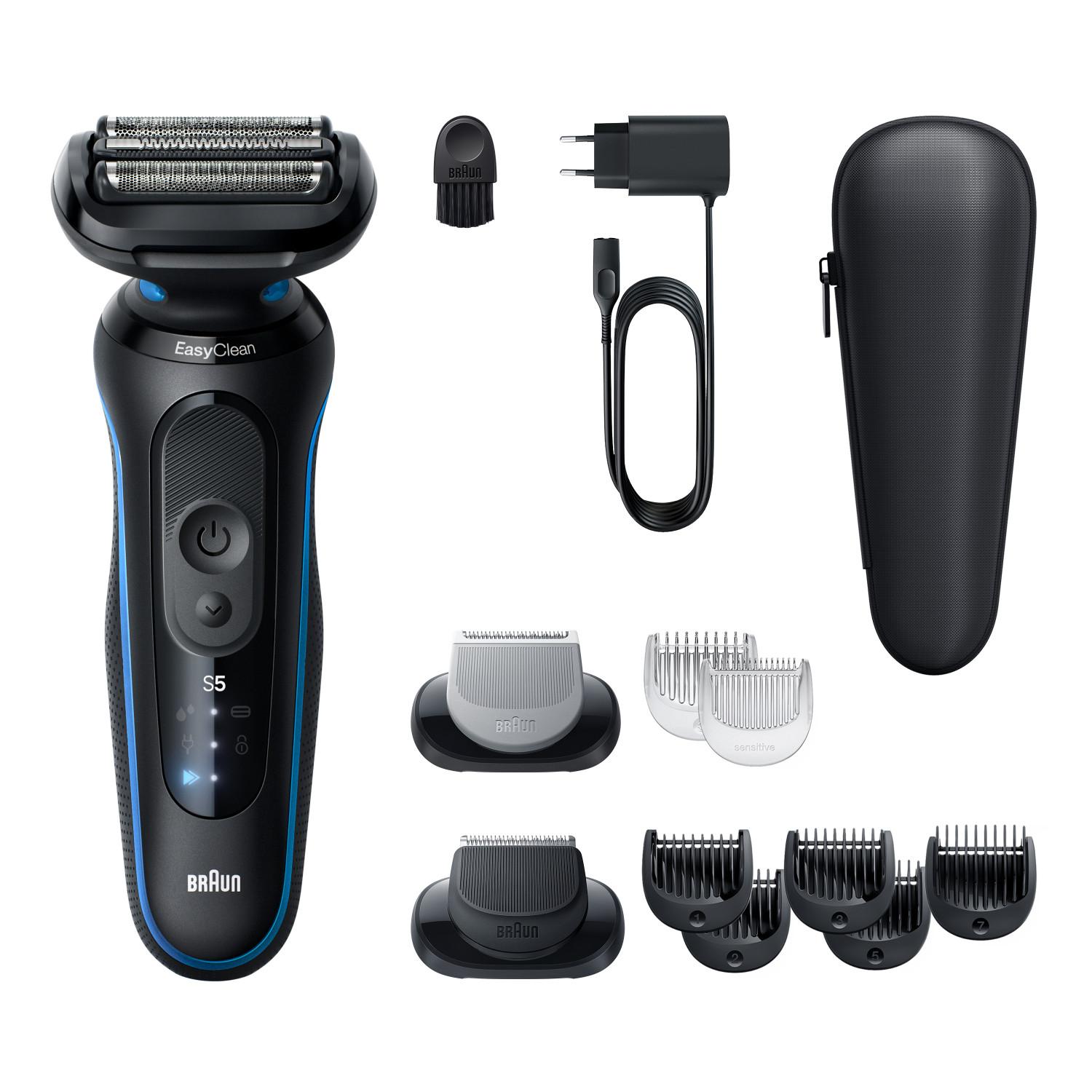 BRAUN Braun Series 3 310s Rasoir à grille Tondeuse Noir, Bleu