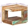 Voir la diapositive 6 : VIDAXL Table basse 45x45x40 cm Bois de recuperation massif