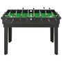 Voir la diapositive 3 : VIDAXL Table de jeu multiple 15 en 1 121x61x82 cm Noir