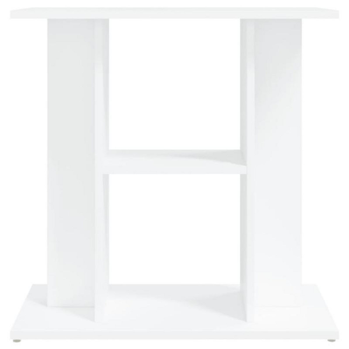 VIDAXL Support pour aquarium blanc 60x30x60 cm bois d ingénierie