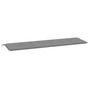 Voir la diapositive 2 : VIDAXL Coussin de banc de jardin gris 180x50x3 cm tissu oxford