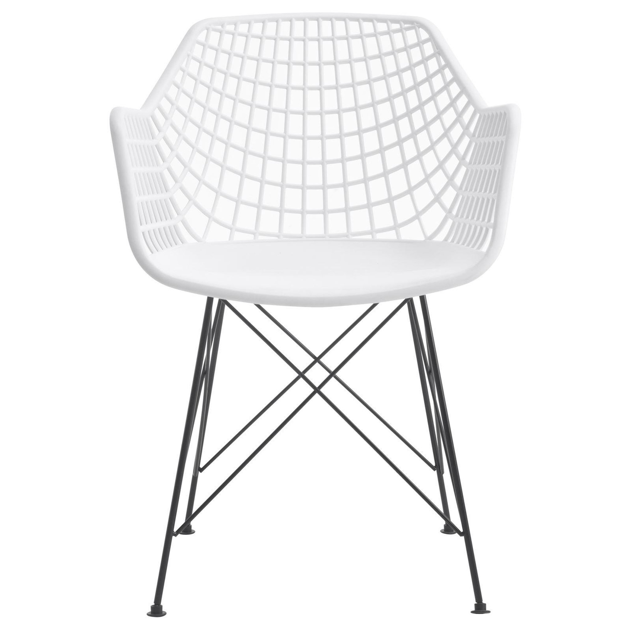 Voir la diapositive 6 : IDIMEX Lot de 4 chaises alicante, en plastique