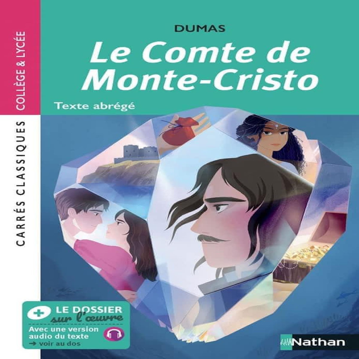 LE COMTE DE MONTE-CRISTO. TEXTE ABREGE, Dumas Alexandre
