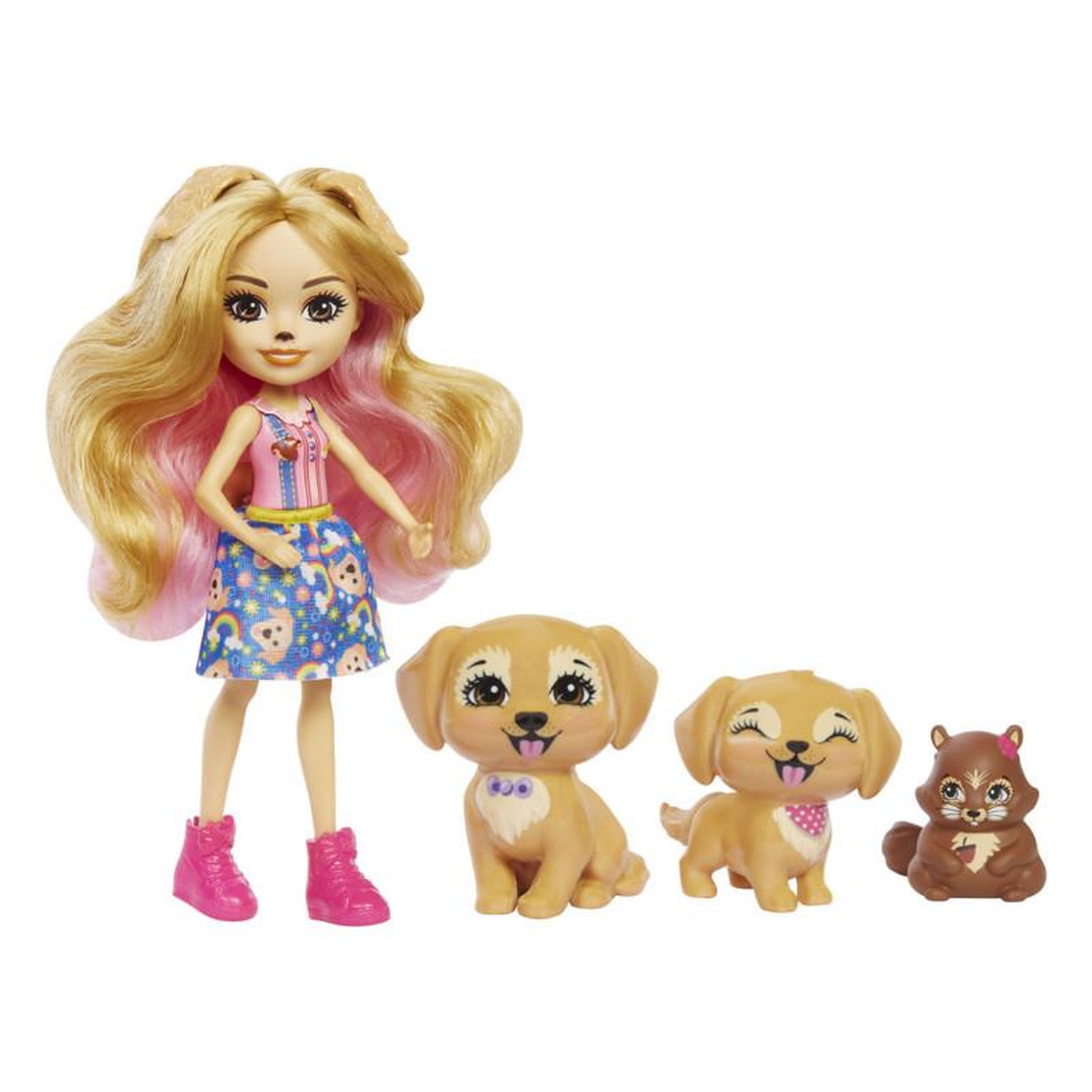 MATTEL Mattel - Enchantimals Gerika Golden Retriever Family HHB85