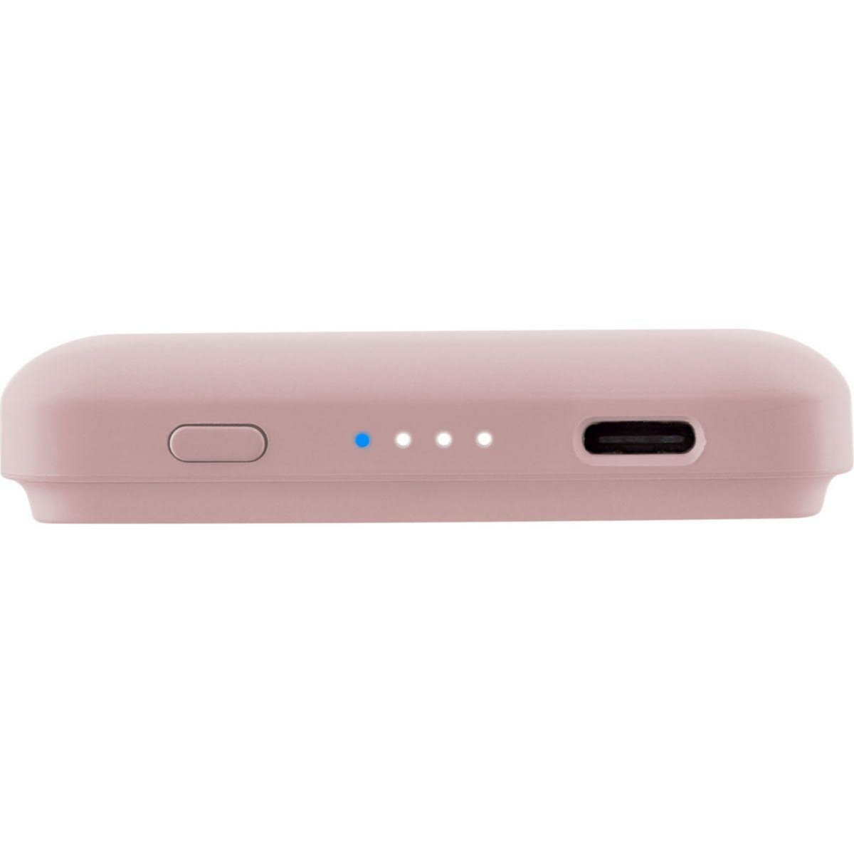 TNB Batterie externe 5000 mAh MagSafe rose