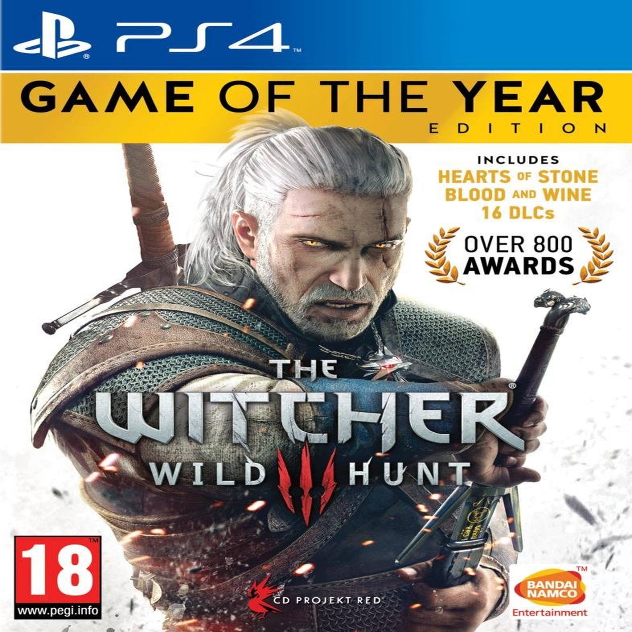 Voir la diapositive 1 : The Witcher 3 : Wild Hunt - Game Of The Year Edition PS4