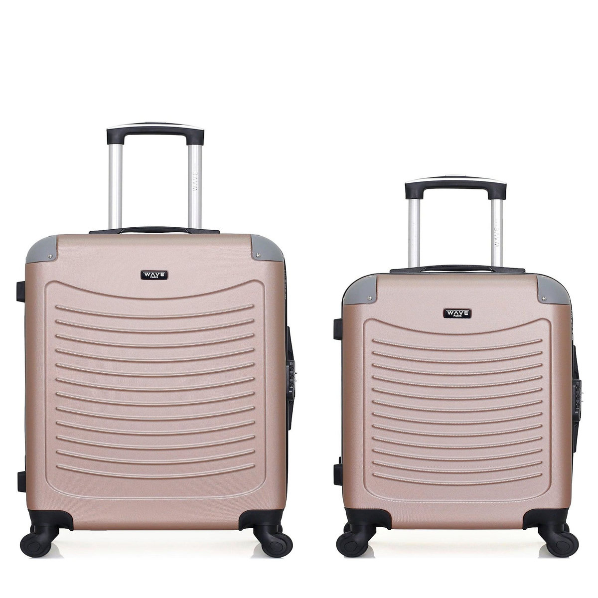 WAVE PARIS WAVE PARIS - Lot de 2 - Valise weekend et valise cabine CONGO