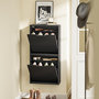 Voir la diapositive 4 : SOBUY Armoire à chaussures Noir 50x19x99 cm FSR204-SCH