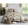 Voir la diapositive 1 : ATELIER DU COTON Parure housse de couette 100% coton 57fils kahoni