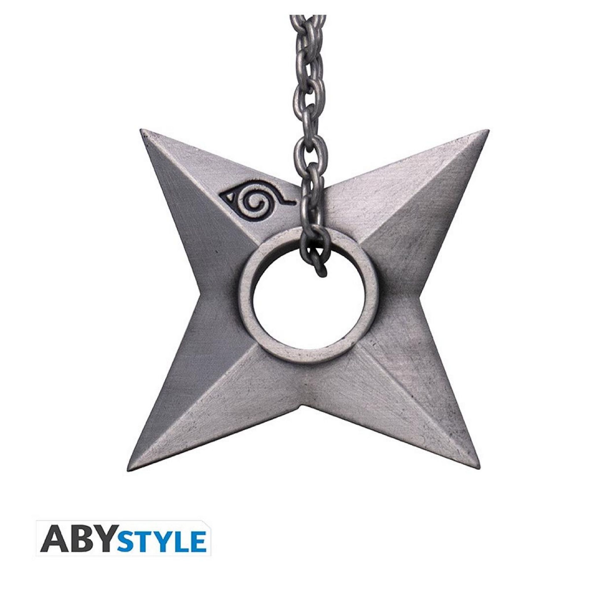 Porte-clés - ABYstyle - Naruto Shippuden - PVC - H. 4.1 Cm - L. 3.7 Cm - Bagagerie - 8