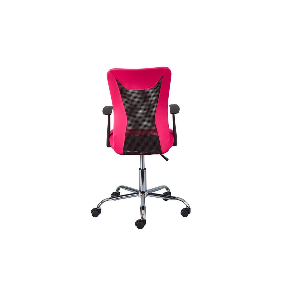 Paris Prix Fauteuil de Bureau  Gaspard  89-99cm Rose & Noir