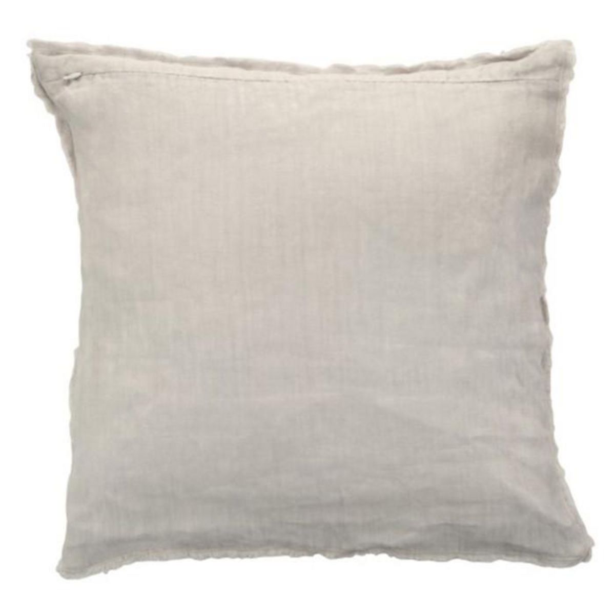 Paris Prix Coussin Déco Carré  Faded  45x45cm Gris Clair