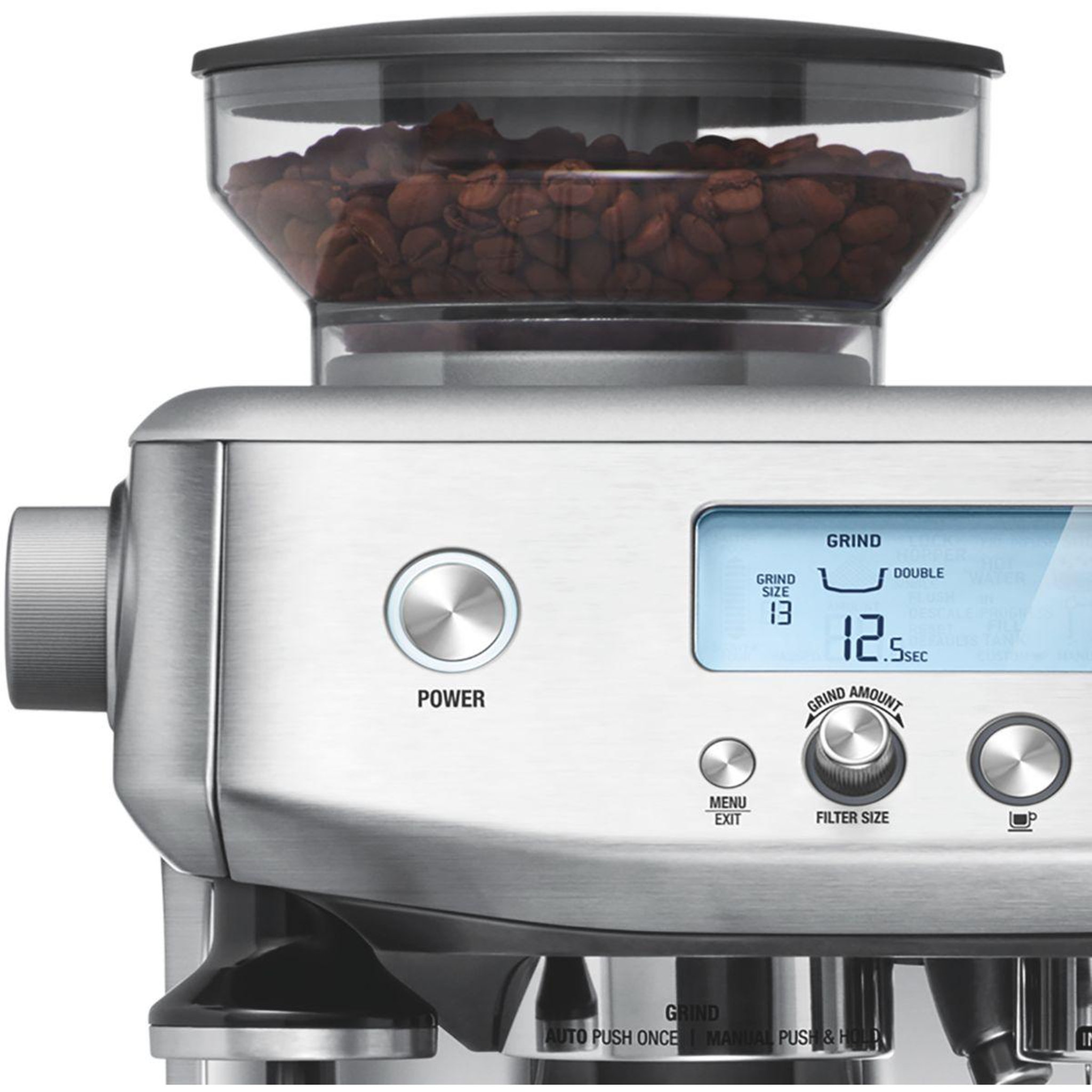 Voir la diapositive 2 : SAGE APPLIANCES Expresso broyeur barista pro
