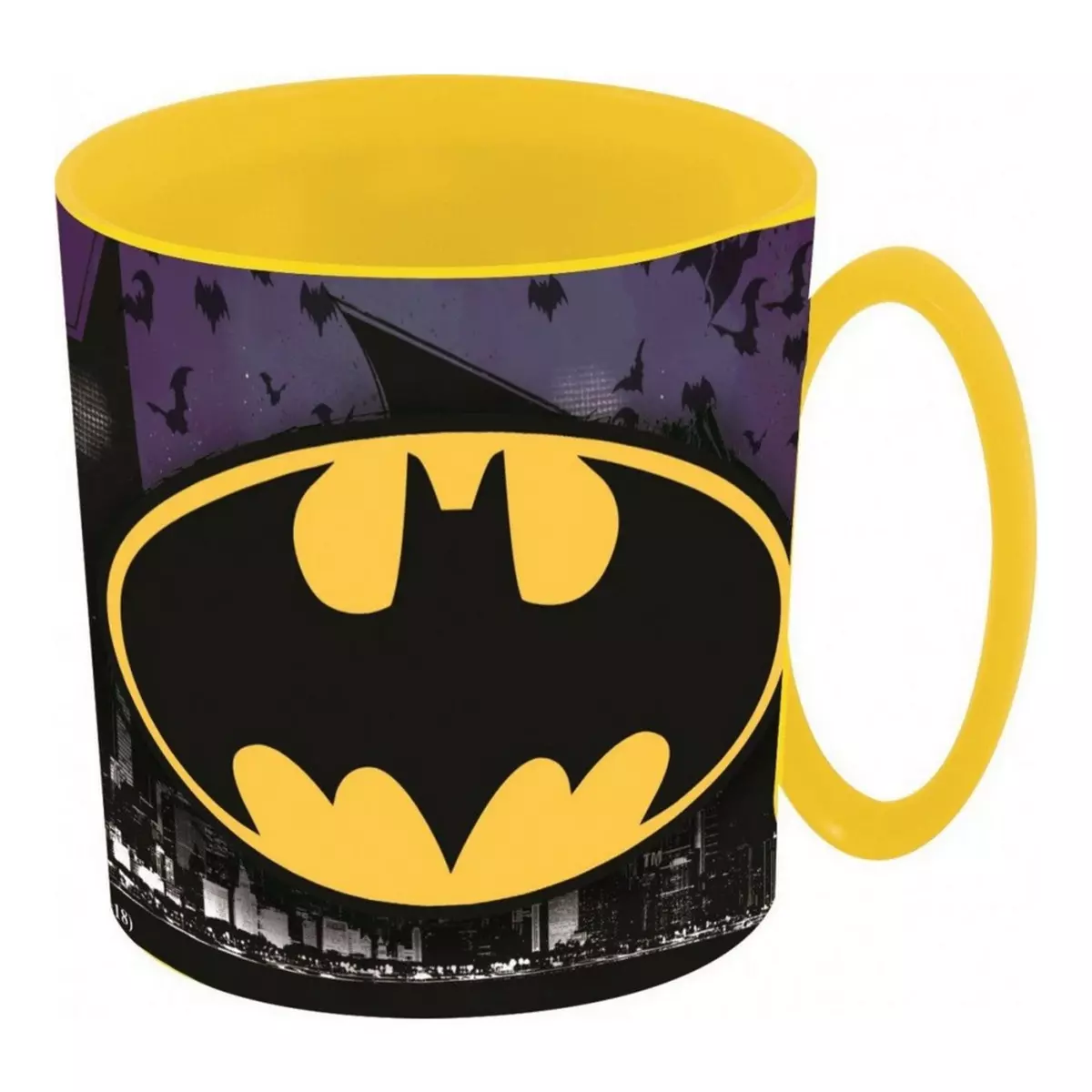 Warner Bros Tasse Batman Micro onde mug plastique reutilisable