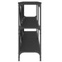 Voir la diapositive 5 : VIDAXL Table console noir 180x30x75 cm bois d ingénierie et fer
